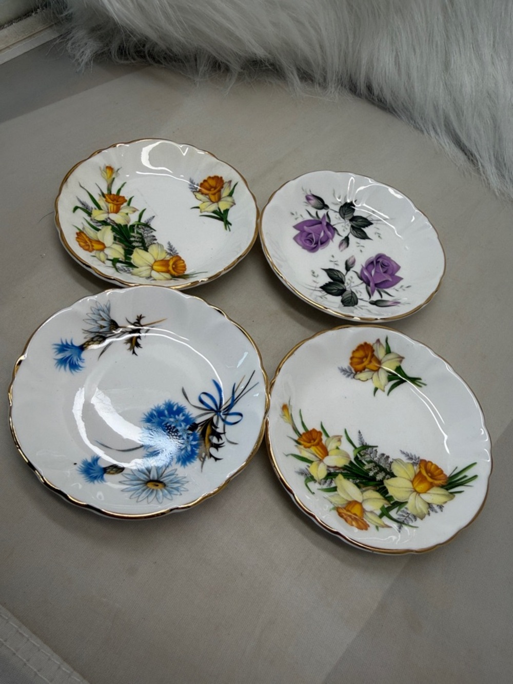 Sovereign House Exclusive Trinket Plates - Set of 4